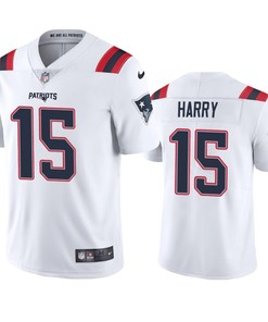 New England Patriots Nkeal Harry White 2020 Vapor Limited Jersey - Mens