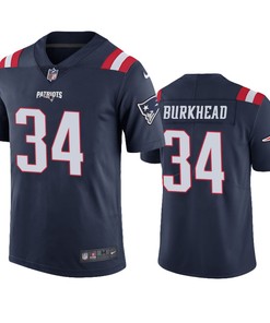 New England Patriots Rex Burkhead Navy Nike Color Rush Limited Jersey