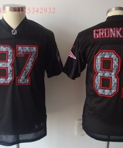 New England Patriots Rob Gronkowski #87 Nfl 2020 Black Jersey Jersey