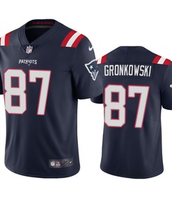New England Patriots Rob Gronkowski Navy 2020 Vapor Limited Jersey - Mens