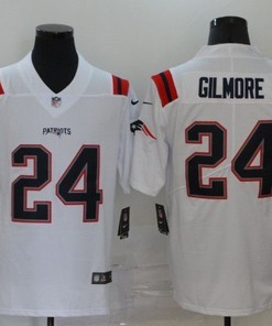 New England Patriots Stephon Gilmore #24 Nfl 2020 White Jersey Jersey