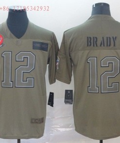 New England Patriots Tom Brady #12 Nfl 2020 Camo Jersey Jersey