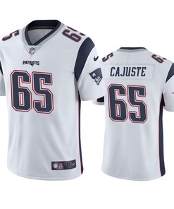 New England Patriots Yodny Cajuste White Vapor Limited Jersey