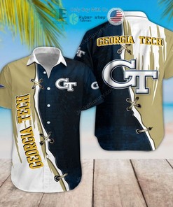 New Georgia Tech Yellow Jackets Hawaii Shirt
