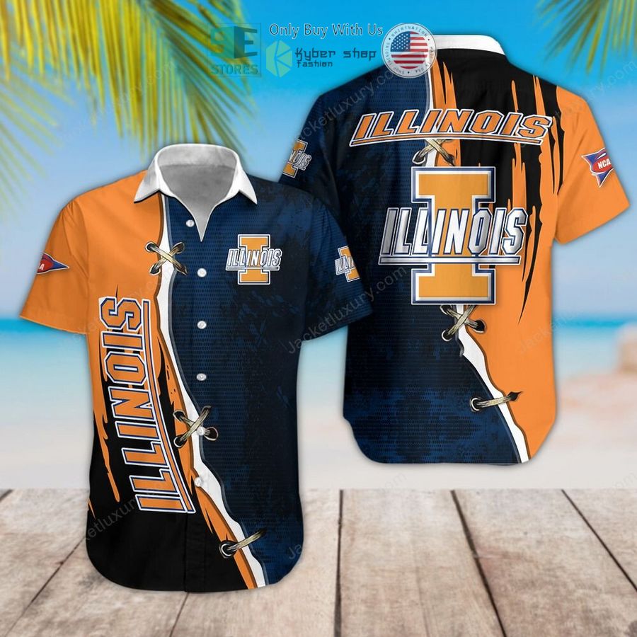 New Illinois Fighting Illini Hawaii Shirt
