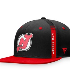 New Jersey Devils Branded 2022 Nhl Draft Pro Snapback Hat - Black/red