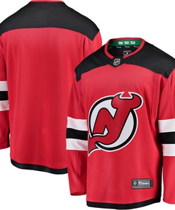 New Jersey Devils Fanatics Branded Breakaway Home Jersey Red Nhl
