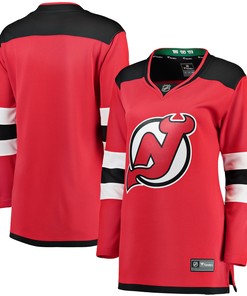 New Jersey Devils Fanatics Branded Womens Breakaway Home Jersey Red Nhl