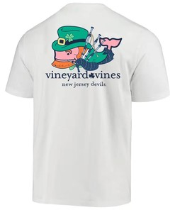 New Jersey Devils Vineyard Vines St. Patrick's Day T-Shirt - White