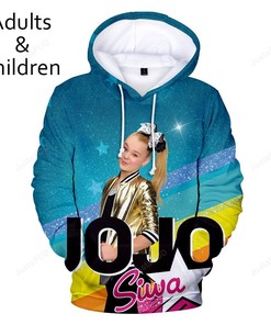 New Jojo Siwa 3D Hoodie Zip Hoodie