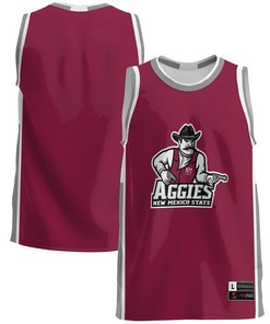 New Mexico State Aggies Basketball Jersey - Crimson Ncaa