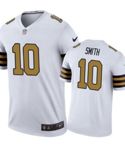 New Orleans Saints #10 Trequan Smith Nike Color Rush White Jersey
