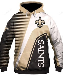 New Orleans Saints 3D Hoodie Zip Hoodie