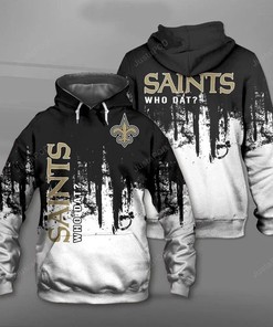 New Orleans Saints 3D Hoodie Zip Hoodie 05