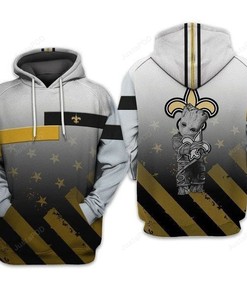 New Orleans Saints 3D Hoodie Zip Hoodie 08
