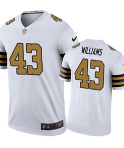 New Orleans Saints #43 Marcus Williams Nike Color Rush White Jersey