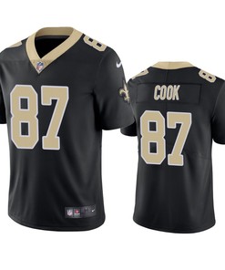 New Orleans Saints #87 Jared Cook Black Vapor Untouchable Limited Jersey - Mens