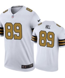 New Orleans Saints #89 Josh Hill Nike Color Rush White Jersey