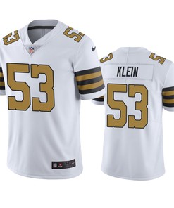 New Orleans Saints A.j. Klein White Nike Color Rush Limited Jersey