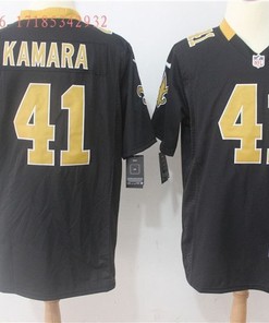 New Orleans Saints Alvin Kamara #41 Nfl 2020 Black Jersey Jersey