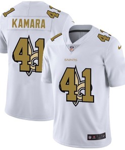 New Orleans Saints Alvin Kamara #41 Nfl 2020 White Jersey