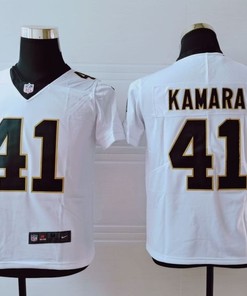 New Orleans Saints Alvin Kamara #41 Nfl 2020 White Jersey