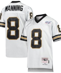 New Orleans Saints Archie Manning Mitchell & Ness Platinum Nfl 100 Retired Player Legacy Jersey