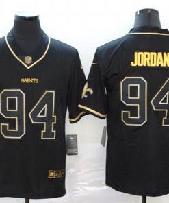New Orleans Saints Cameron Jordan #94 Nfl 2020 Black Jersey