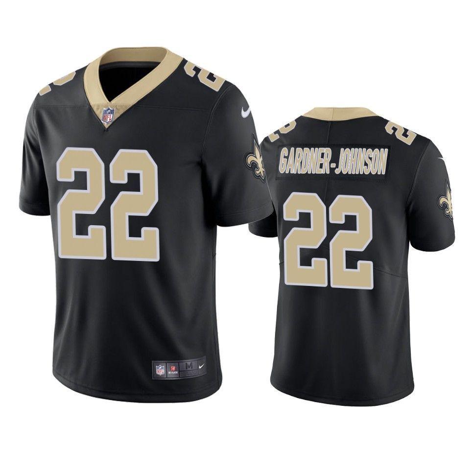 New Orleans Saints Chauncey Gardner-johnson 2019 Nfl Draft Black Vapor Limited Jersey