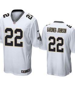 New Orleans Saints Chauncey Gardner-johnson 2019 Nfl Draft White Game Jersey