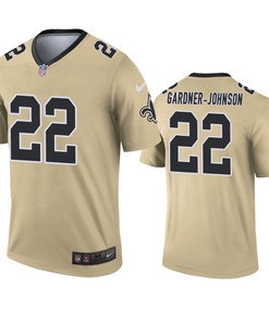 New Orleans Saints Chauncey Gardner-johnson Gold Inverted Legend Jersey