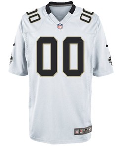 New Orleans Saints Custom 00 Youth Game Jersey
