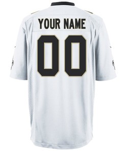 New Orleans Saints Custom 00 Youth Game Jersey