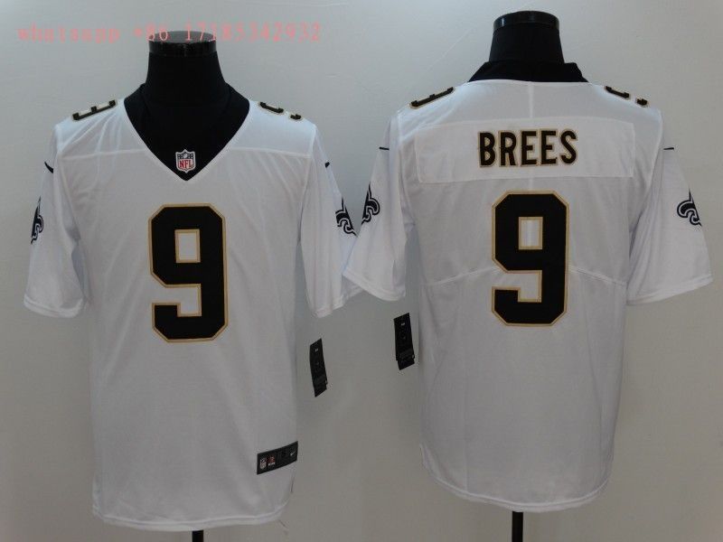 New Orleans Saints Drew Brees #9 Nfl 2020 White Jersey Jersey