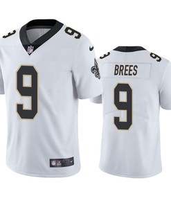 New Orleans Saints Drew Brees White Vapor Limited Jersey