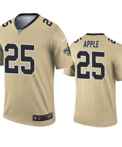 New Orleans Saints Eli Apple Gold Inverted Legend Jersey