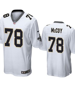 New Orleans Saints Erik Mccoy 2019 Nfl Draft White Game Jersey
