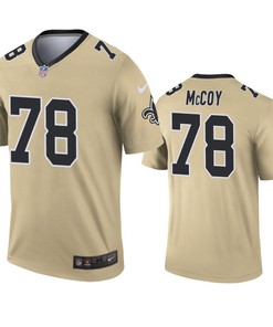 New Orleans Saints Erik Mccoy Gold Inverted Legend Jersey