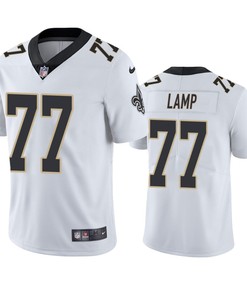 New Orleans Saints Forrest Lamp 77 White Vapor Limited Jersey - Men's