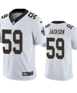 New Orleans Saints Jordan Jackson 59 White Vapor Limited Jersey - Men's