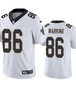 New Orleans Saints Kahale Warring 86 White Vapor Limited Jersey