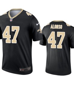 New Orleans Saints Kiko Alonso Black Legend Jersey