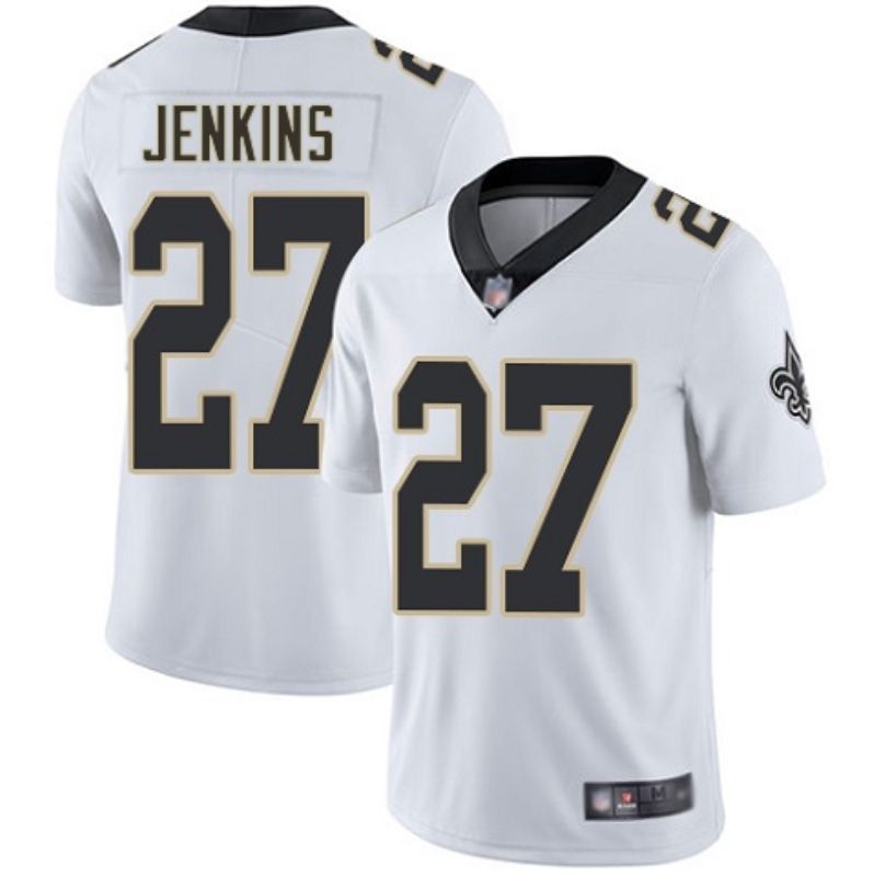 New Orleans Saints Malcolm Jenkins #27 Nfl 2020 White Jersey Jersey
