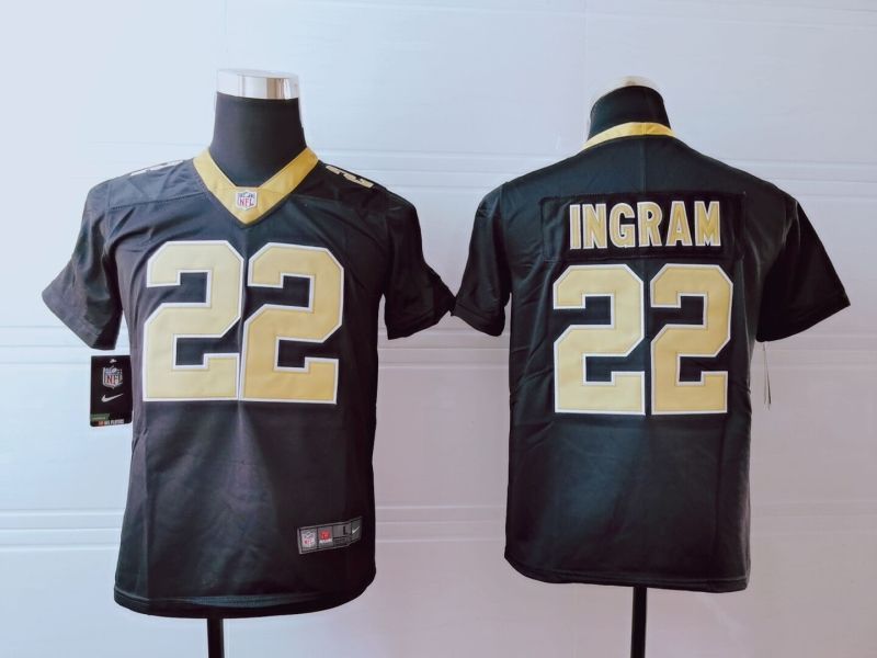 New Orleans Saints Mark Ingram #22 Nfl 2020 Dark Brownjersey Jersey