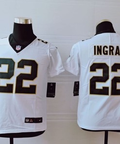 New Orleans Saints Mark Ingram #22 Nfl 2020 White Jersey