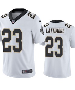 New Orleans Saints Marshon Lattimore White Vapor Untouchable Limited Jersey
