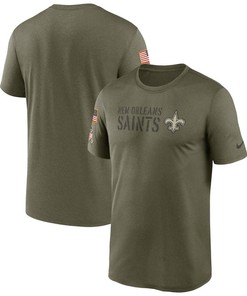 New Orleans Saints Men 2022 Salute to Service Legend Team T-Shirt - Olive