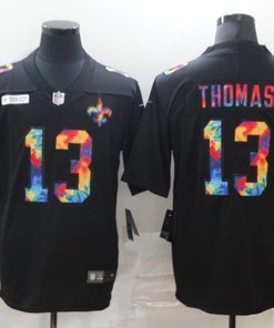 New Orleans Saints Michael Thomas #13 Nfl 2020 Black Jersey
