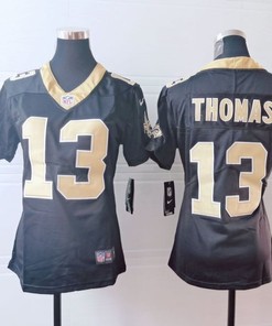 New Orleans Saints Michael Thomas #13 Nfl 2020 Black Womens Jersey