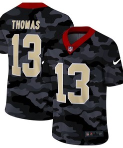 New Orleans Saints Michael Thomas #13 Nfl 2020 Camo Black Jersey